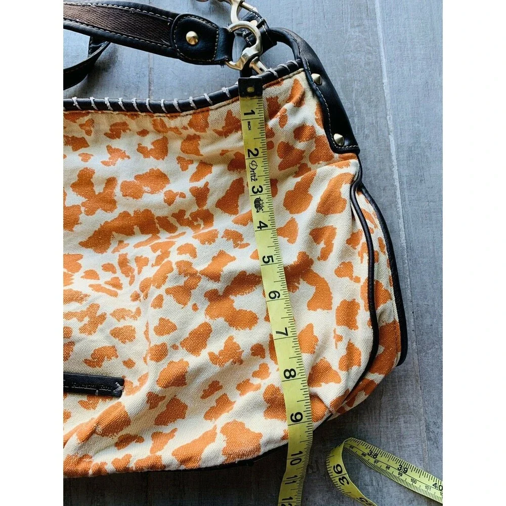 RACHEL by RACHEL ROY Animal Print Hobo Shoulder Bag Handbag Crossbody Boho